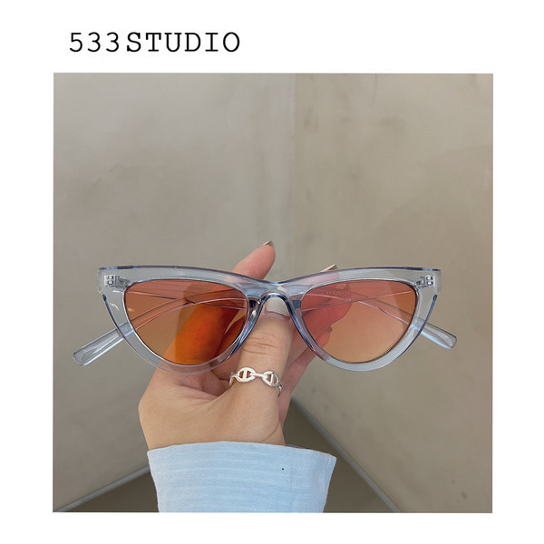 Γυναικεία ρετρό γυαλιά με πλαστικό σκελετό