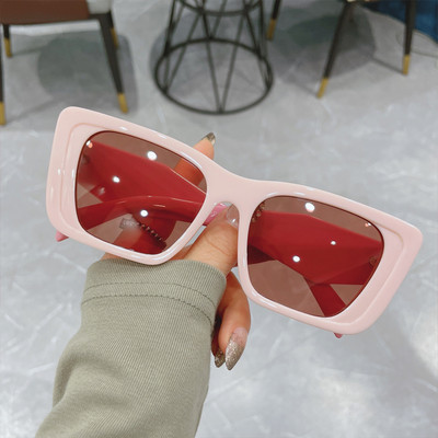 Ženske naočale u retro stilu s pravokutnim okvirom