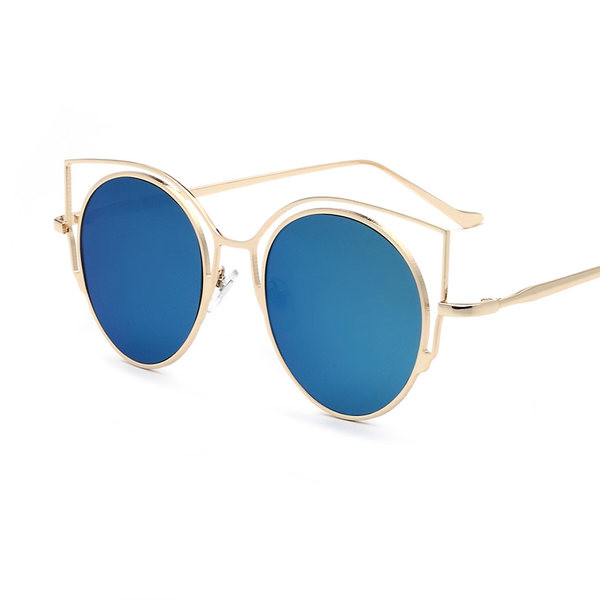 Uus mudel ümarad õhukeste raamidega prillid