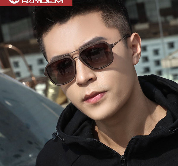 Uus mudel värviliste prillidega ja peegelefektiga meeste prillid