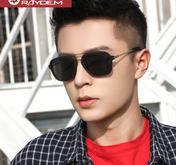 Uus mudel värviliste prillidega ja peegelefektiga meeste prillid