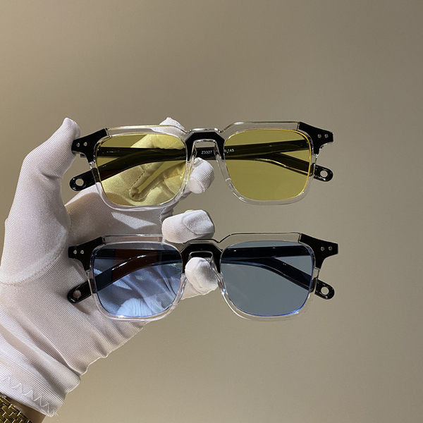 Kandilised õhukese raamiga meeste päikeseprillid