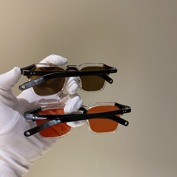 Kandilised õhukese raamiga meeste päikeseprillid