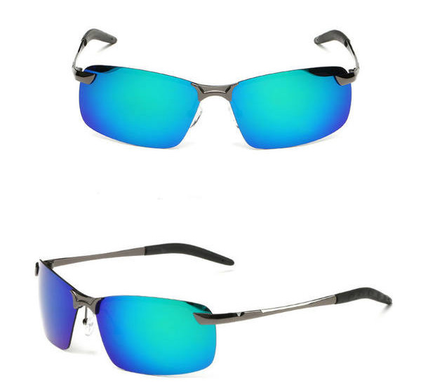 Νέο μοντέλο ανδρικά γυαλιά ηλίου με έγχρωμους φακούς