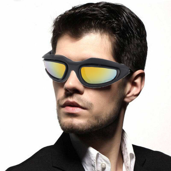 Vyriški akiniai, tinkami važinėti dviračiu