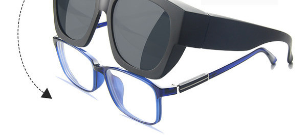 Meeste plastikraamiga polariseeritud päikeseprillid