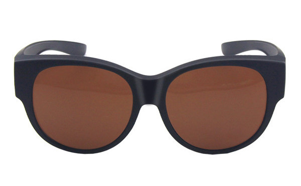 Vyriški poliarizuoti akiniai plačiu rėmeliu