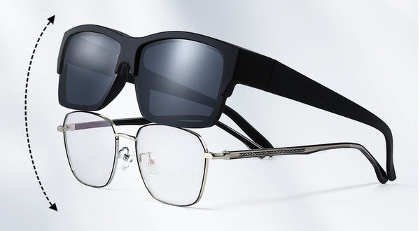 Uus UV-kaitsega meeste prillide mudel - must ja hall