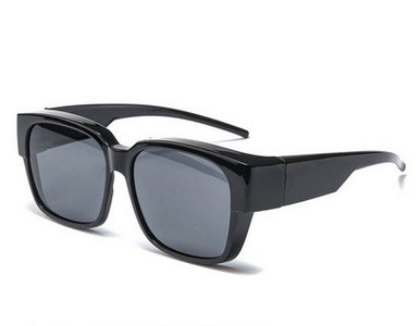 Laia plastikraamiga päikeseprillid