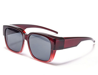 Laia plastikraamiga päikeseprillid