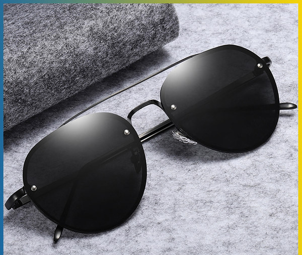 Ümara kujuga polariseeritud meeste päikeseprillid