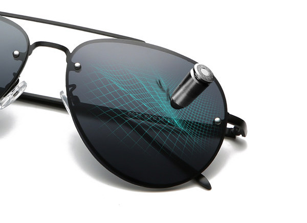 Uus peegelefektiga meeste aviator-prillide mudel