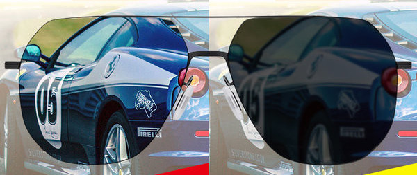 Ανδρικά γυαλιά ηλίου με εφέ καθρέφτη κατάλληλα για οδήγηση