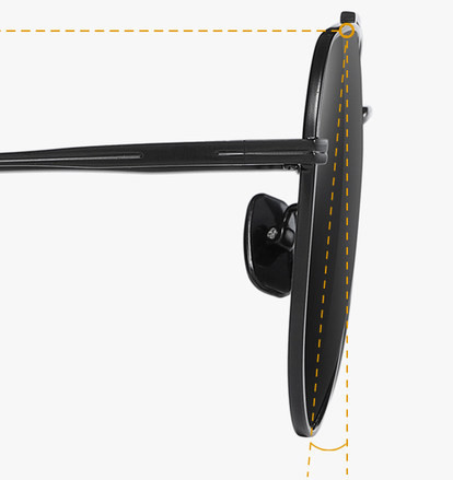 Uus mudel metallraamiga meeste prillid