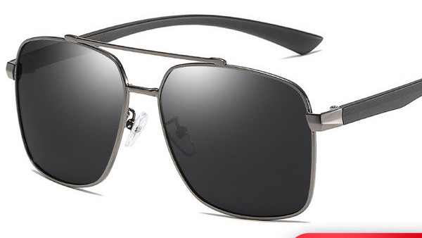 Naujo modelio vyriški akiniai nuo saulės su UV apsauga – retro stiliaus