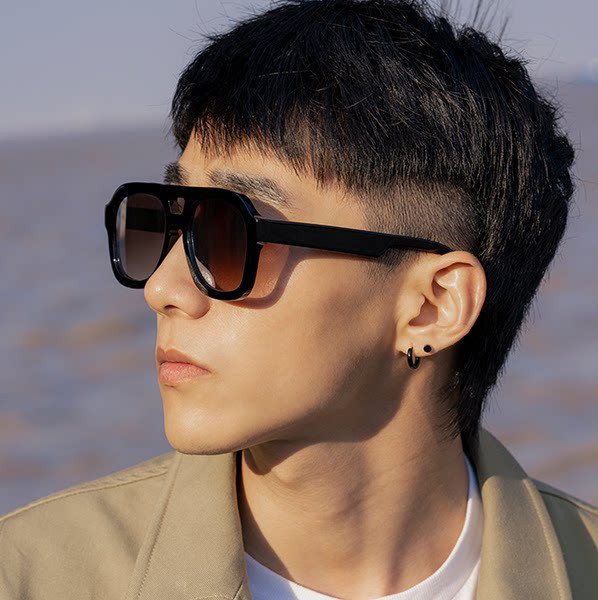 Uus mudel plastikraamidega unisex päikeseprillid