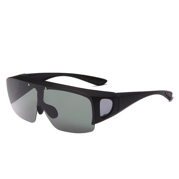 Plastikust raamiga polariseeritud päikeseprillid meestele