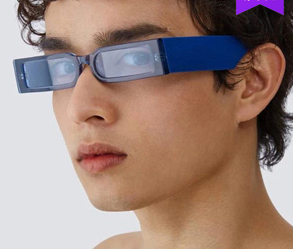 Uus ristkülikukujuliste klaasidega meeste prillide mudel