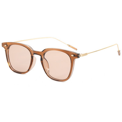 Ležerne muške naočale ovalnog oblika s tankim metalnim okvirom