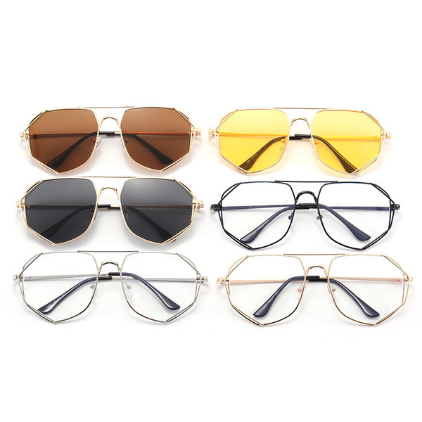 Uus õhukese metallraamiga meeste päikeseprillide mudel