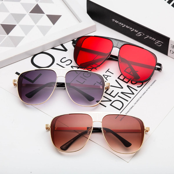 Retro päikseprillid meestele metallraamidega