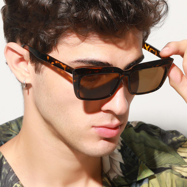 Uus ruudu kujuga meeste päikeseprillide mudel