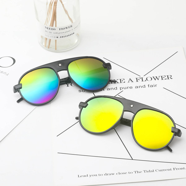 Στρογγυλά γυαλιά με προστασία UV για άνδρες