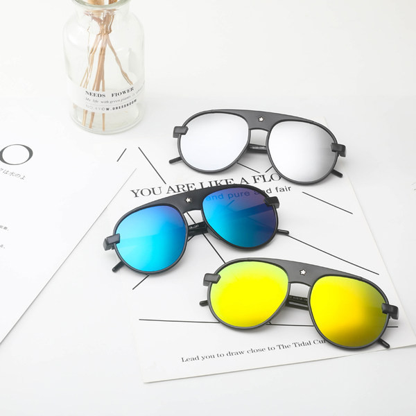 Στρογγυλά γυαλιά με προστασία UV για άνδρες