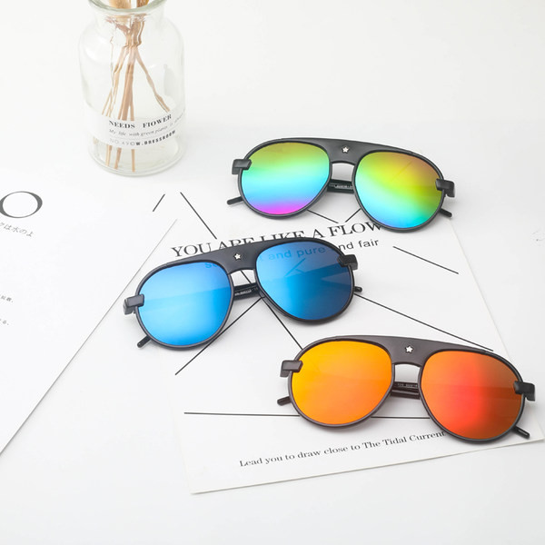 Στρογγυλά γυαλιά με προστασία UV για άνδρες