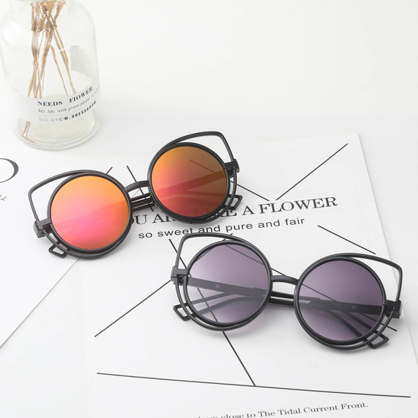 Ümarate klaaside ja UV-kaitsega meeste prillid