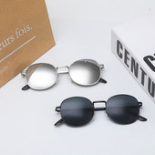 Meeste retro ümarad prillid mitmes värvitoonis