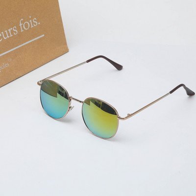 Meeste retro ümarad prillid mitmes värvitoonis