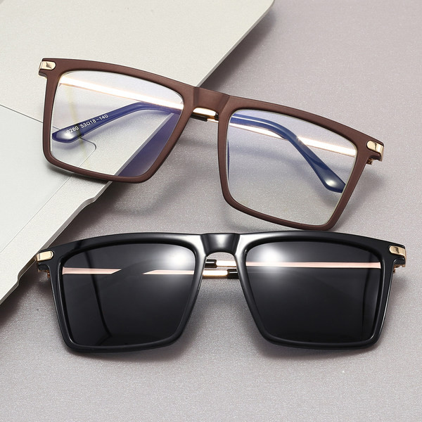 Muške polarizirane sunčane naočale s metalnim okvirom