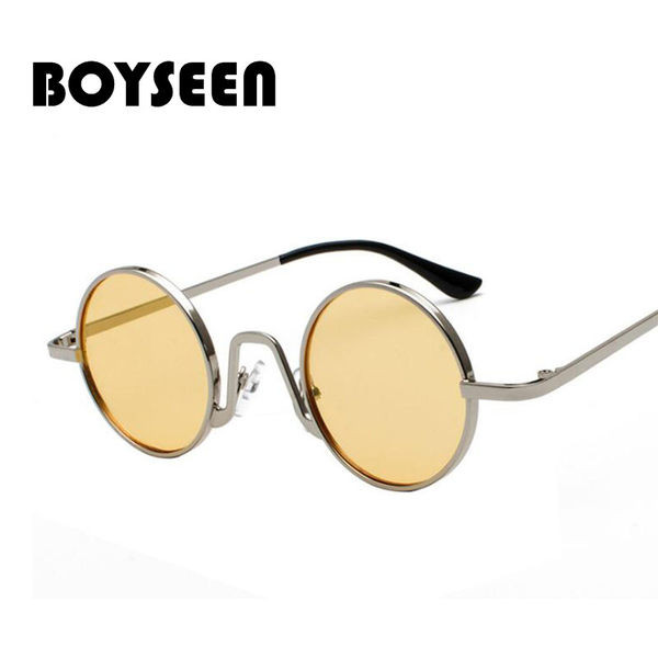 Moodsad unisex päikeseprillid ümara kujuga uus mudel