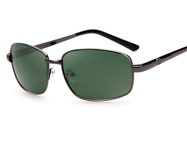 Naujo modelio akiniai su metaliniais rėmeliais ir kvadrato forma vyrams