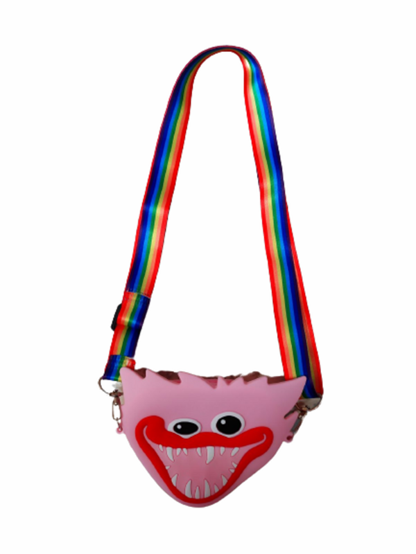 Чанта Huggy Wuggy, Силиконова, 13х9 см