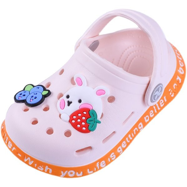 Гумени детски чехли с апликация - няколко цвята