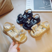 Vaikiškos basutės su tiulio kaspinu ir papuošimu akmenukais