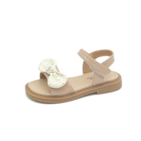 Детски сандали с панделка и велкро лепенки