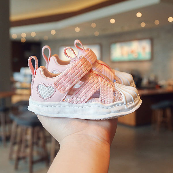 Детски текстилни сандали в два  цвята