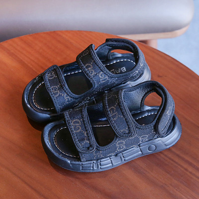 Laisvalaikės vaikiškos basutės su velcro užsegimu mergaitėms