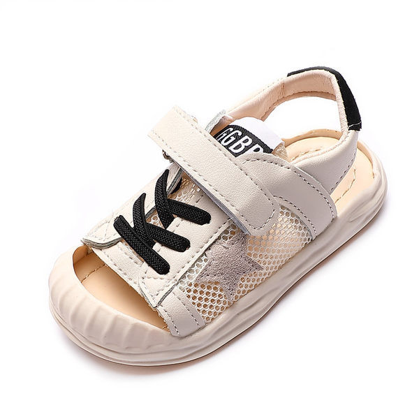 Детски сандали за момчета и момичета  с връзки и велкро закопчаване 