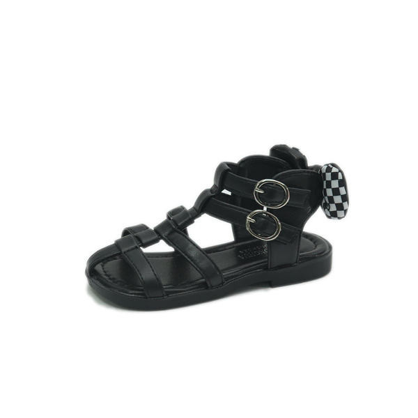 Нов модел детски летни сандали с каишки от еко кожа 