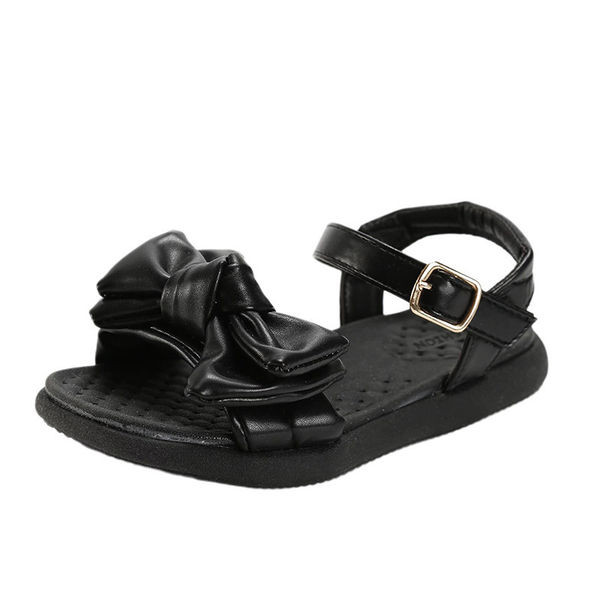 Модерни детски сандали с панделка за момичета