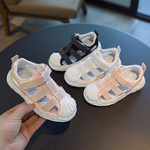 Текстилни спортни сандали с лепенки