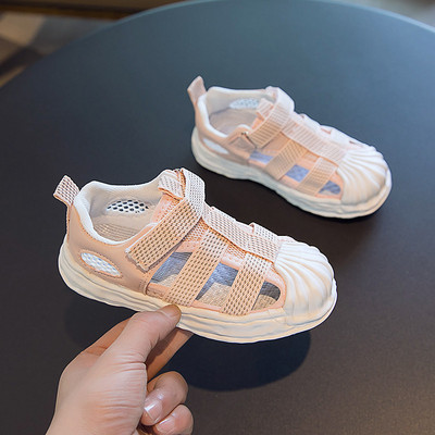 Текстилни спортни сандали с лепенки