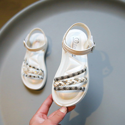 Детски сандали за момичета - три цвята