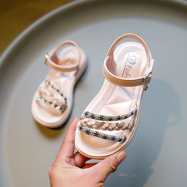 Детски сандали за момичета - три цвята