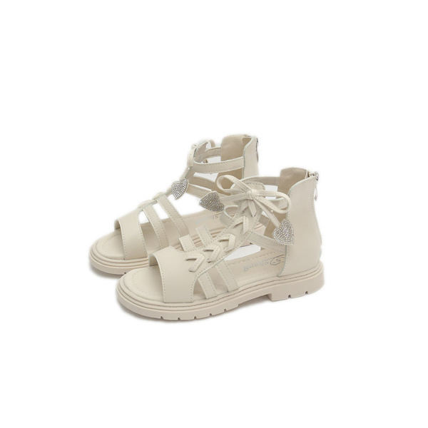 Детски сандали в римски стил за момиче