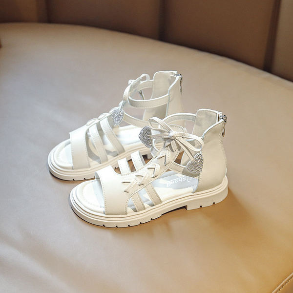 Детски сандали в римски стил за момиче